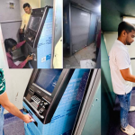 भारत में पहली बार ट्रेन के अंदर लगी ATM मशीन