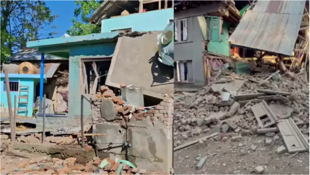 जम्मू-कश्मीर प्रशासन ने तोड़े स्थानीय आतंकवादियों के आशियाने