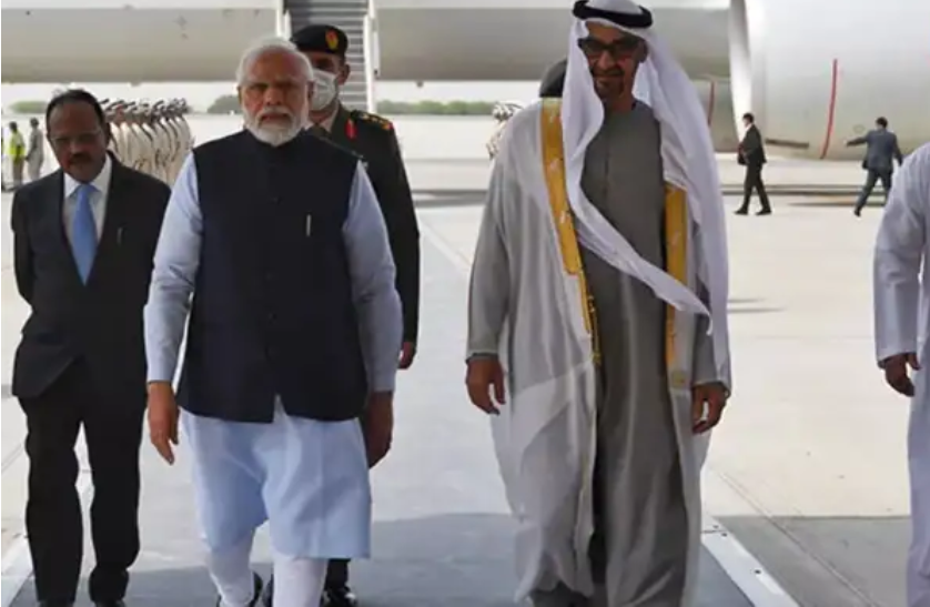 यूएई के राष्ट्रपति ने पीएम मोदी से फोन पर की बात