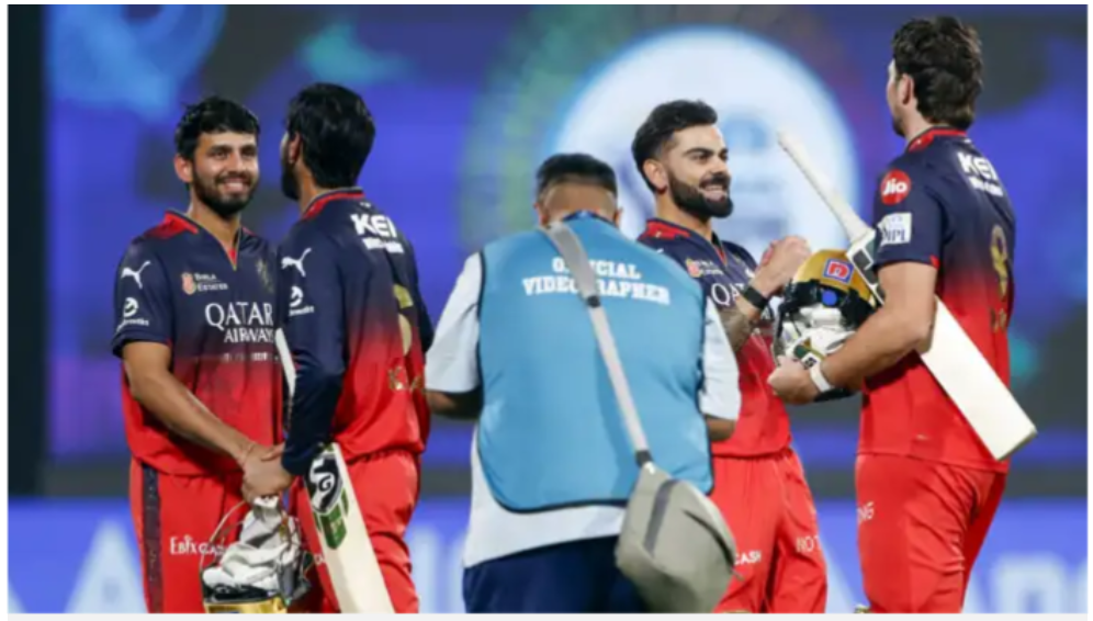 RCB ने रचा इतिहास
