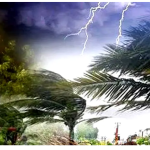 आंधी बारिश और ओलावृष्टि