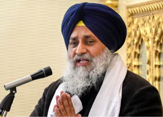 शिरोमणि अकाली दल के प्रधान सुखबीर बादल