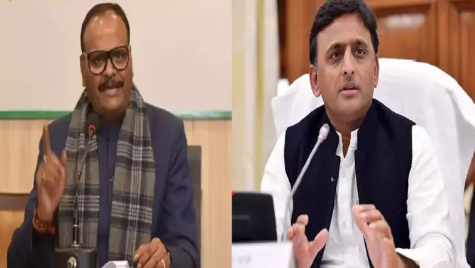 डिप्टी सीएम बृजेश पाठक और सपा