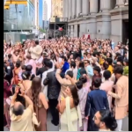 न्यूयॉर्क की वॉल स्ट्रीट डांस फ्लोर में बदली