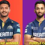 गुजरात के साई सुदर्शन ने ऑरेंज और प्रसिद्ध कृष्णा ने जीती पर्पल कैप