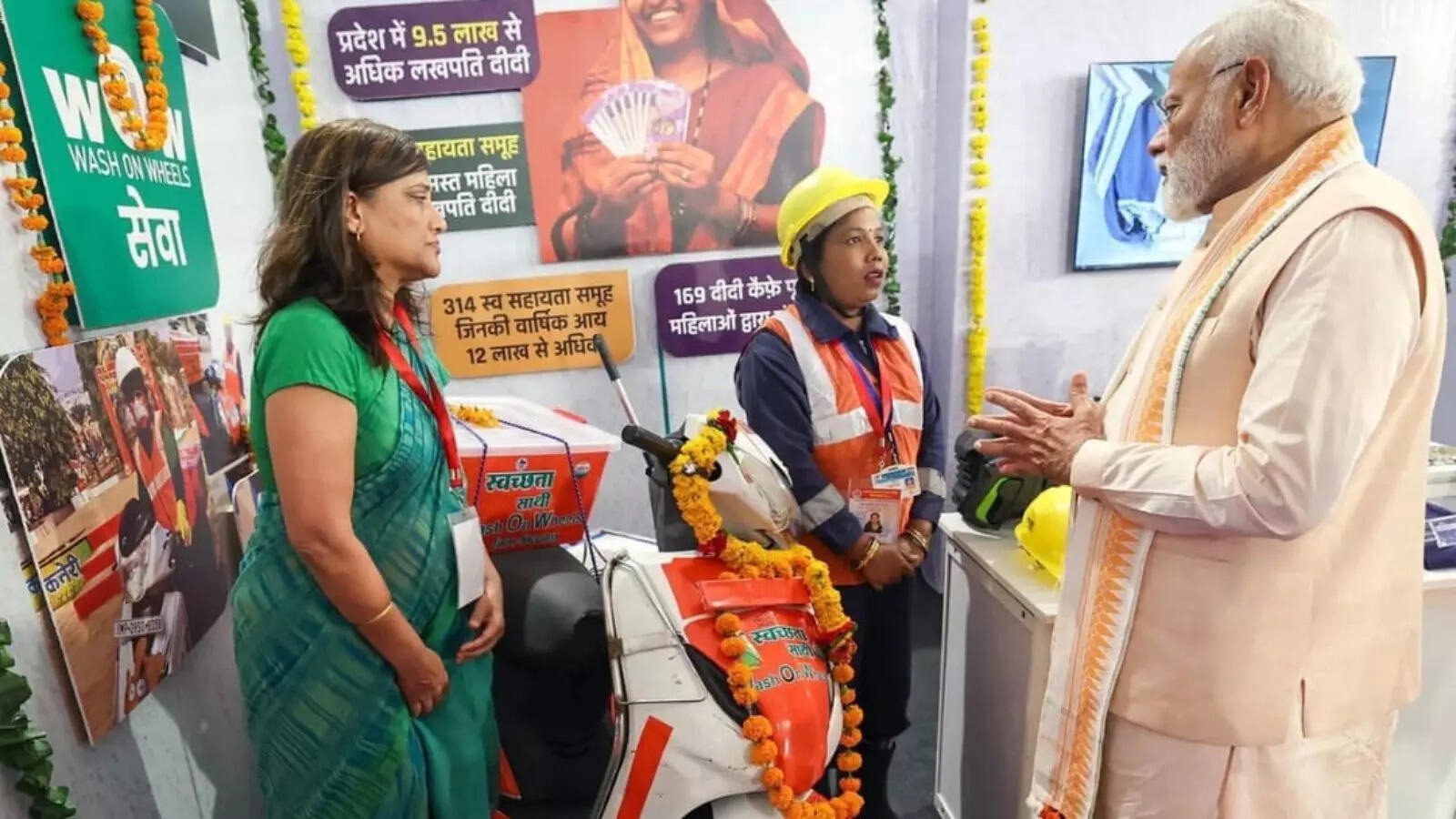 'वॉश ऑन व्हील्स' मॉडल