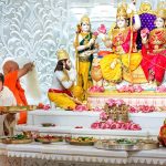 प्राण-प्रतिष्ठा के वैदिक मंत्रोच्चार से गूंज उठी अयोध्या नगरी