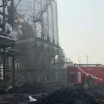 छत्तीसगढ़ भाटापारा स्टील प्लांट ब्लास्ट के बाद राहत और बचाव कार्य में जुटी टीमें