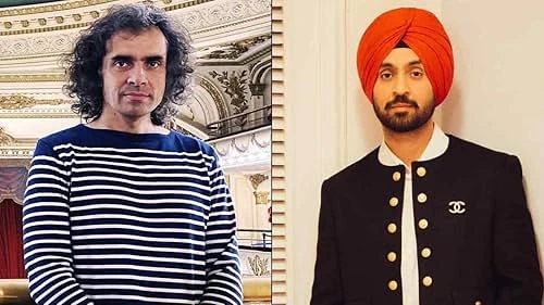 इम्तियाज अली और दिलजीत दोसांझ अपकमिंग फिल्म की तैयारी करते हुए