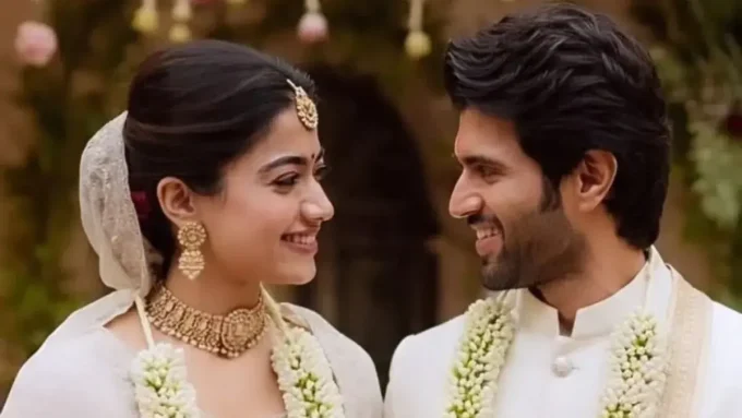 उदयपुर में 26 फरवरी को ITC Mementos में शादी से पहले पहुंचे रश्मिका मंदाना और विजय देवराकोंडा