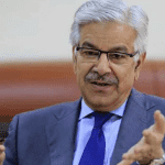 पाकिस्तानी रक्षा मंत्री ख्वाजा आसिफ