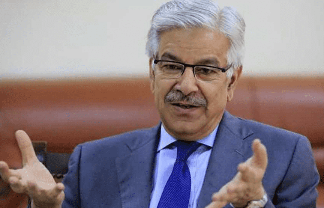 पाकिस्तानी रक्षा मंत्री ख्वाजा आसिफ