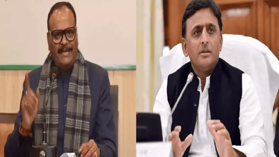 डिप्टी सीएम बृजेश पाठक और सपा