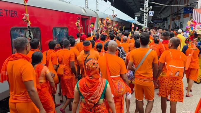 सावन कांवड़ यात्रा रेलवे अलर्ट