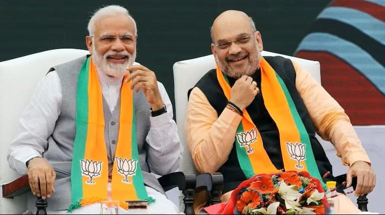 amit shah & Narendra modi